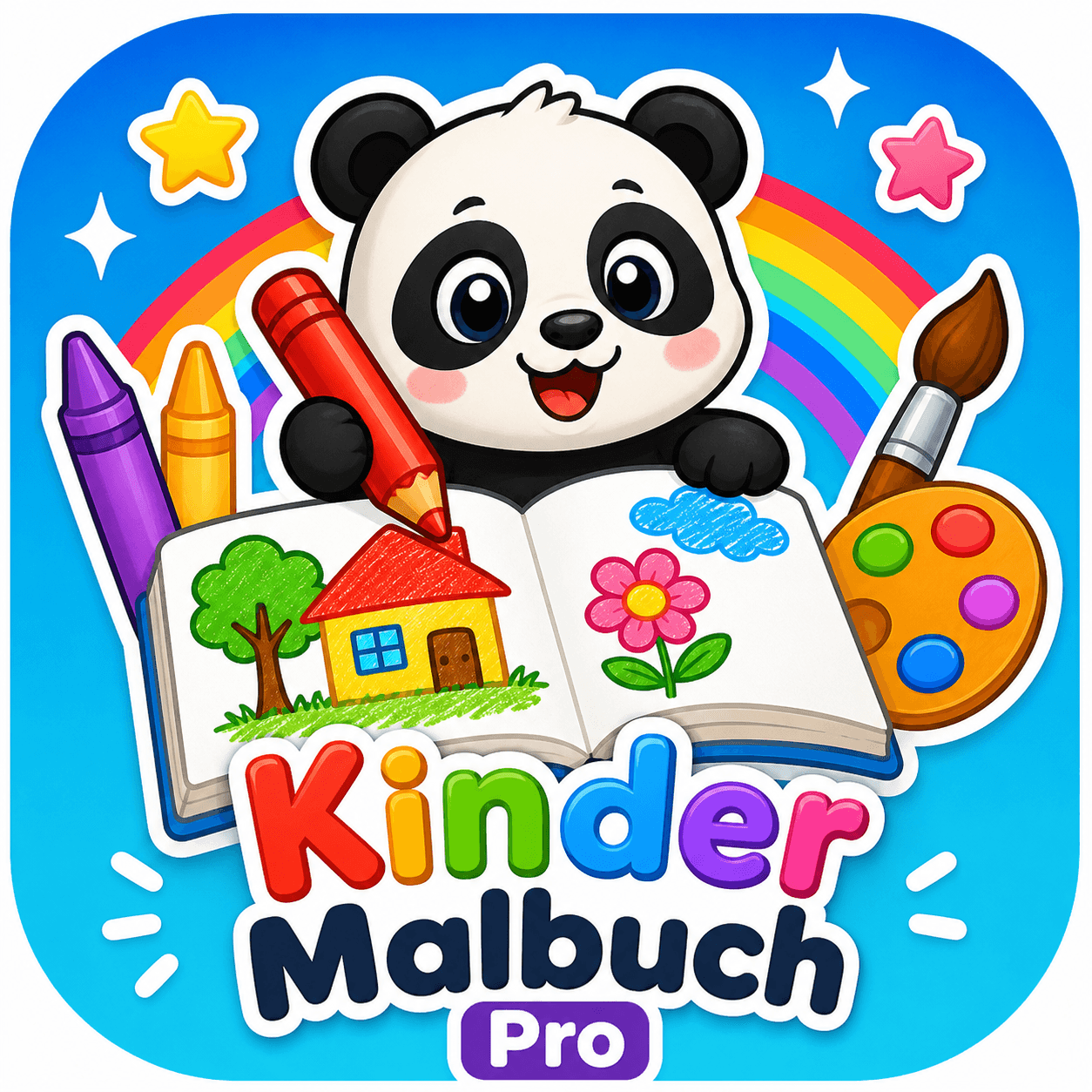 Kinder Malbuch Pro